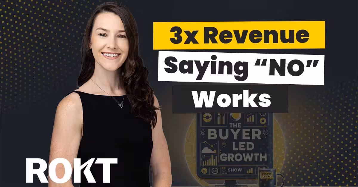 How saying NO is helping this SaaS vendor to 3x their growth