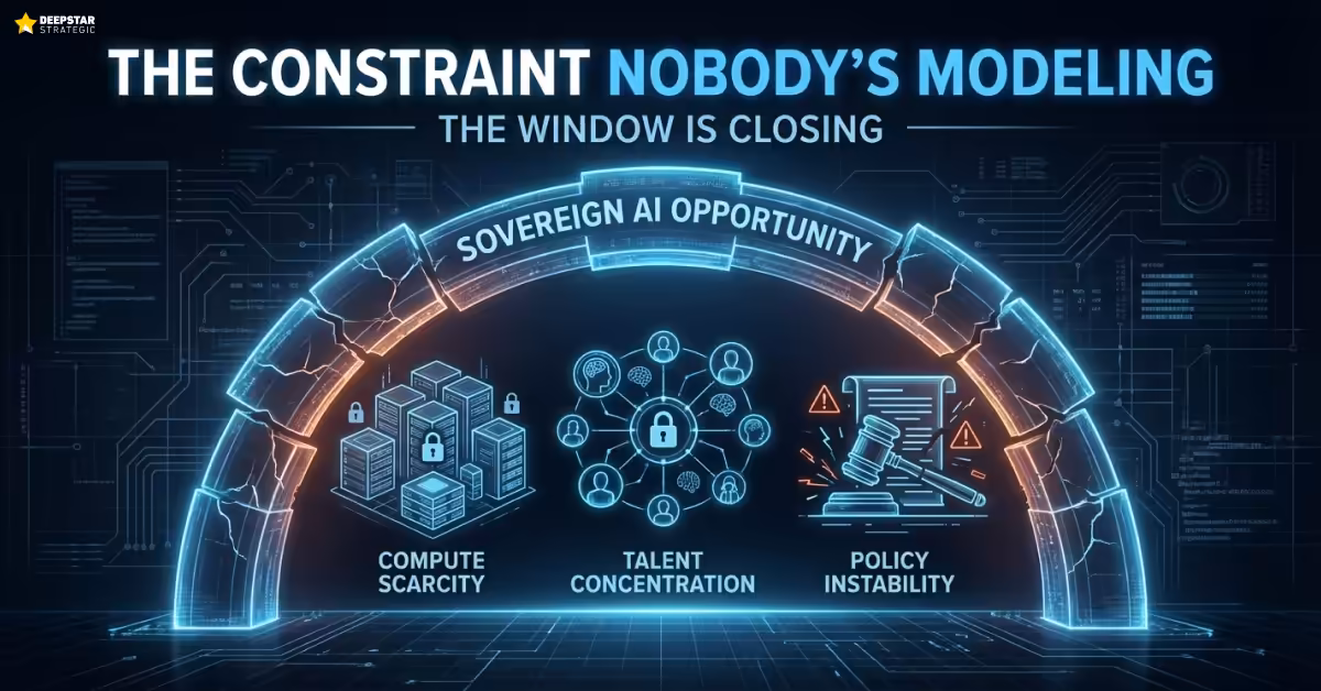 The Constraint Nobody's Modeling