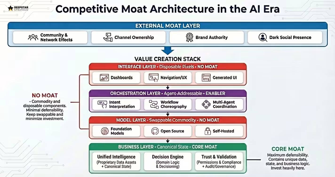 Competitive Moat Architecture in the AI Era